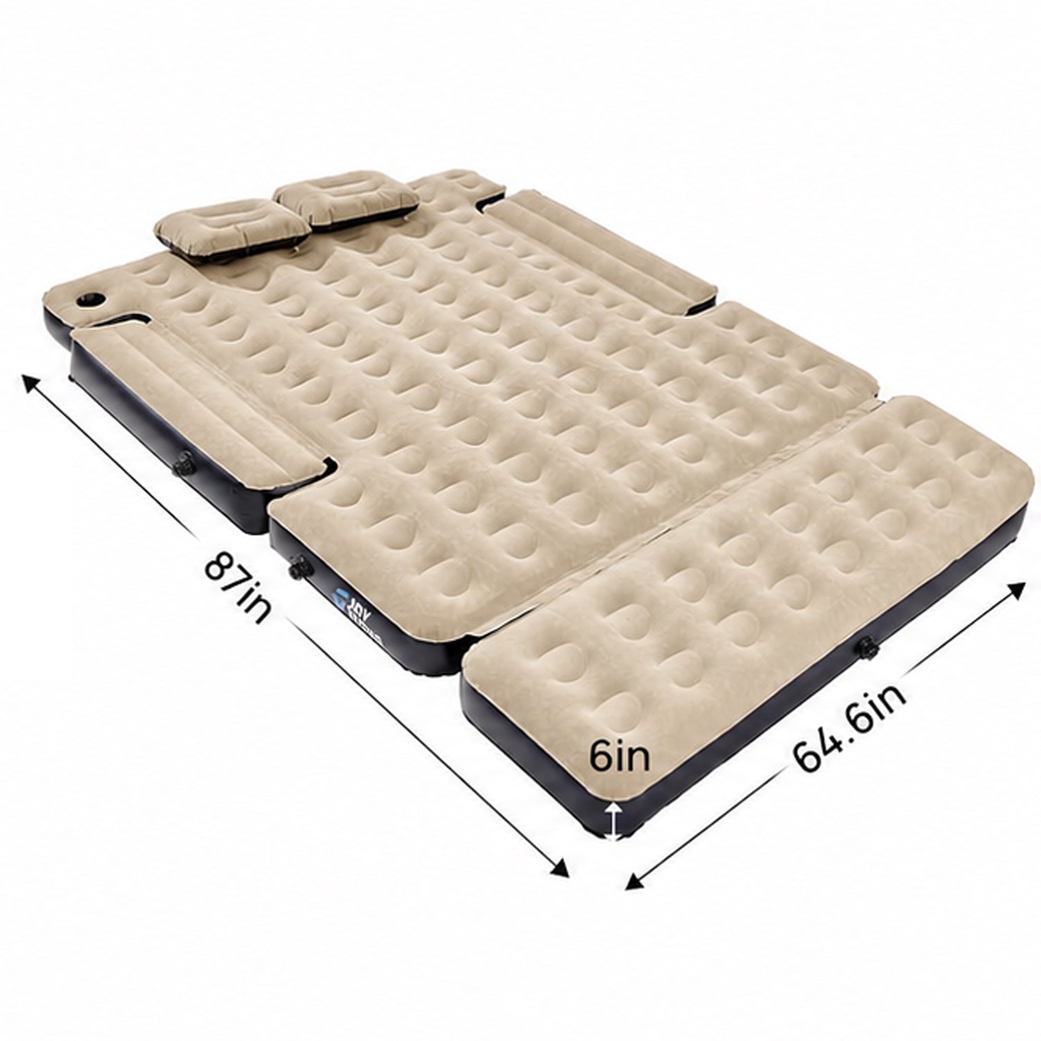 Truck Bed Air Mattress with Removable Extension