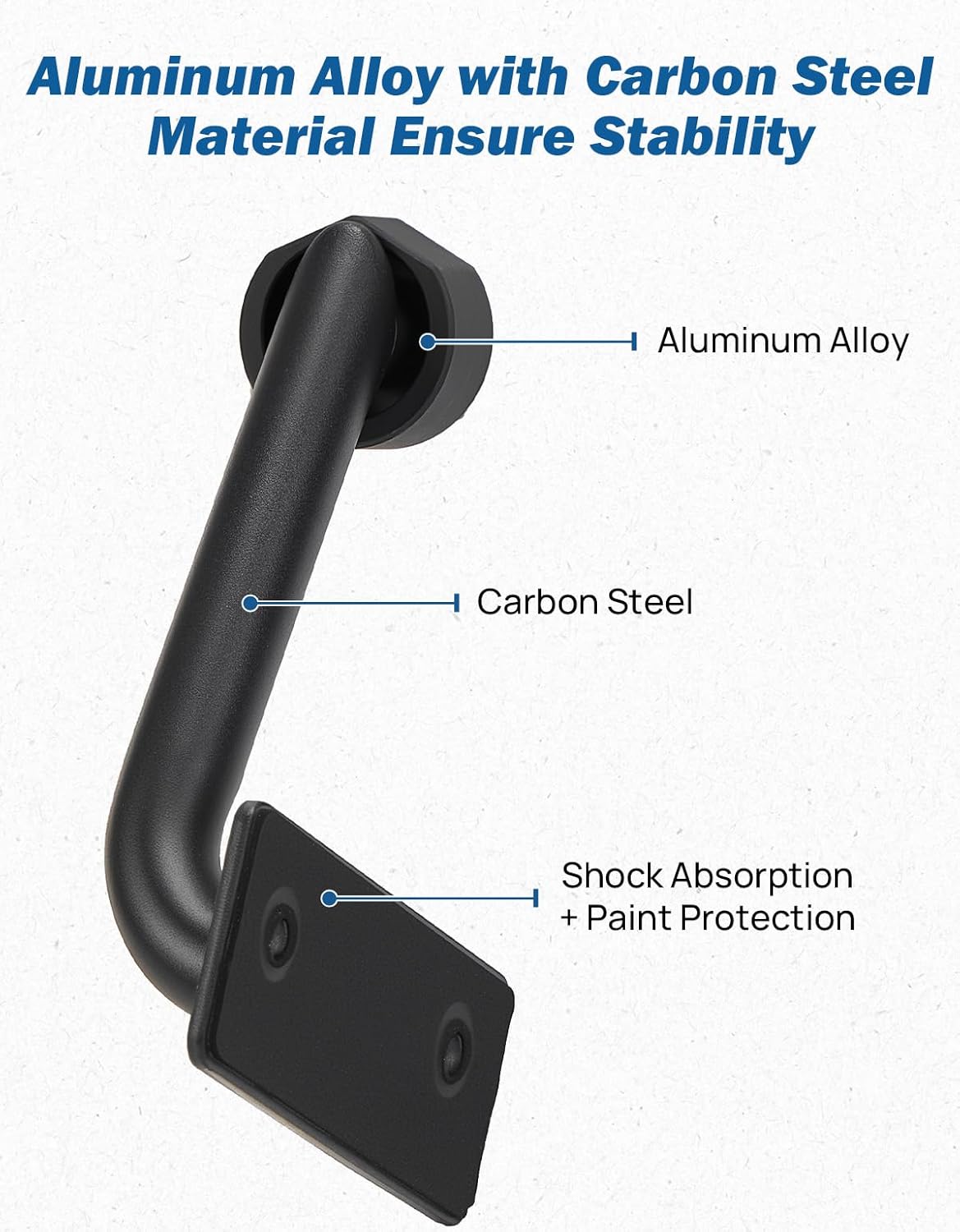 Starlink Mini Mount for Jeep Wrangler JLU 4-Door (2018–2026) Hard Top