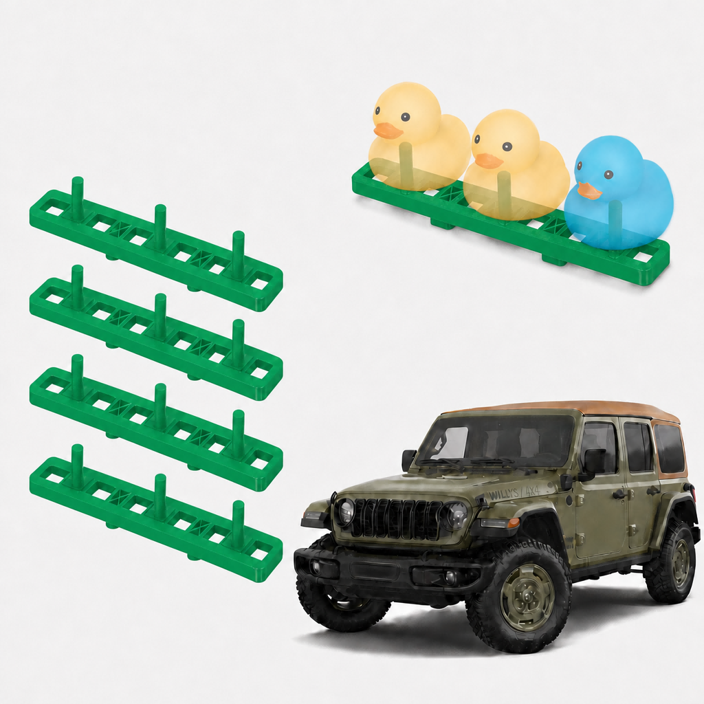 Duck Holder for Jeep Wrangler JL (2024-2028) - 4 Pack