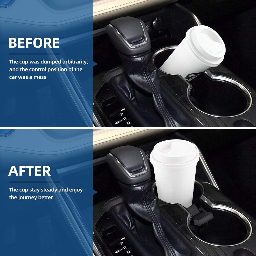 Cup Holder Insert Fits Most Cup Sizes,Center Console Drink Cup Holder