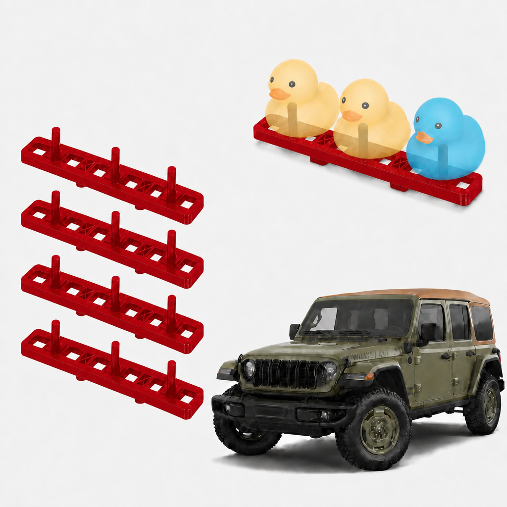 Duck Holder for Jeep Wrangler JL (2024-2028) - 4 Pack
