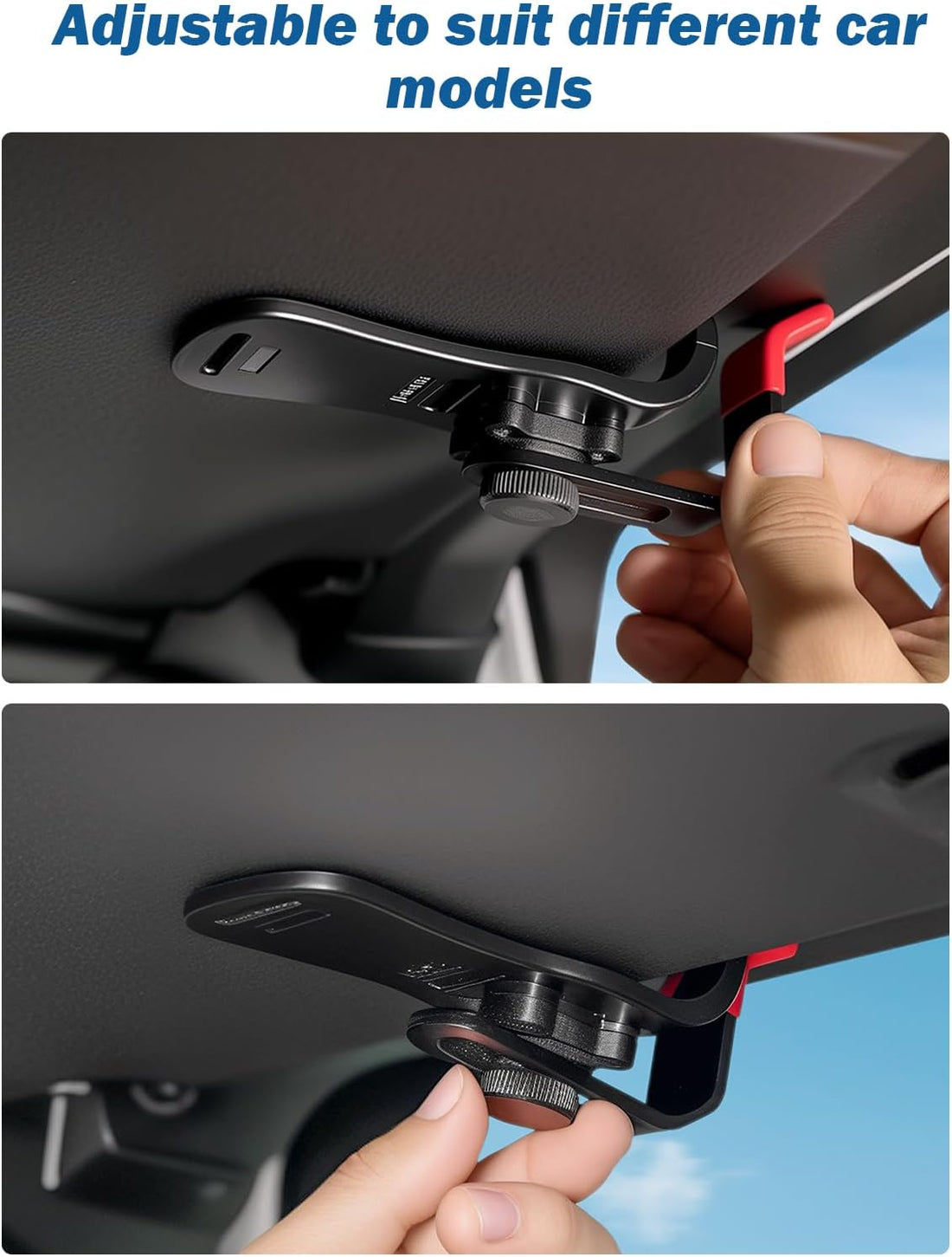 JOYTUTUS Drift Visor Clip for Car, Universal Floppy Car Sun Visor Repair Fix, Visor Mount Keep Sun Visor Up