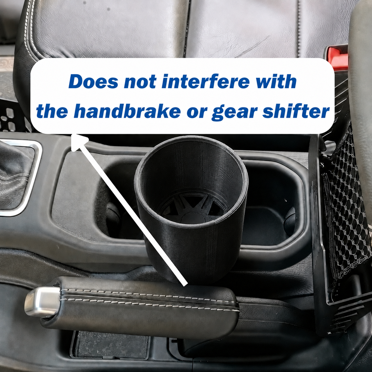 2-in-1 Cup Holder for Jeep Wrangler JL & Gladiator, Fits 18–40 oz Bottles