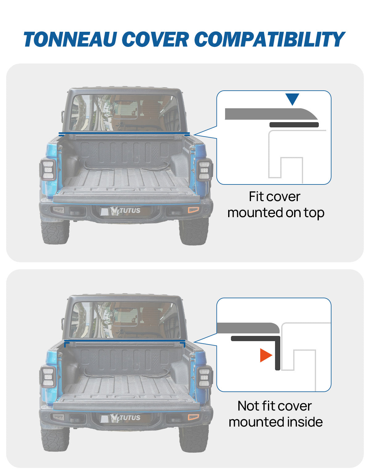 Truck Roll Bar with Cargo Basket for Gladiator JT & Tacoma – Heavy-Duty Mid-Size Truck Chase Rack