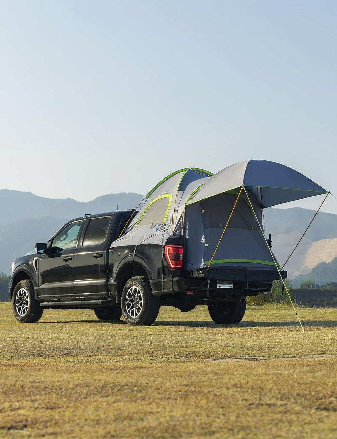 Pickup Truck Tent 6.5ft Bed Tent with Removable Awning, for 2 Person,Truck Bed Tent
