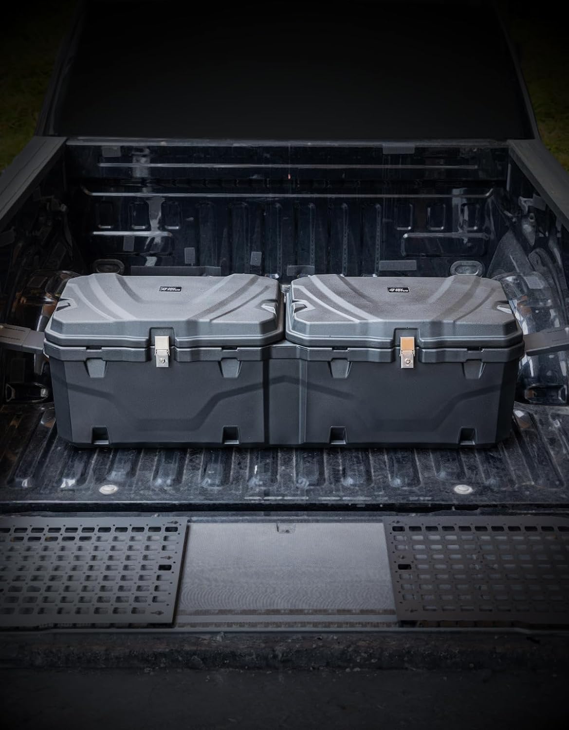 Lockable 160Qt Waterproof Truck Bed Tool Box for Pickup Trucks