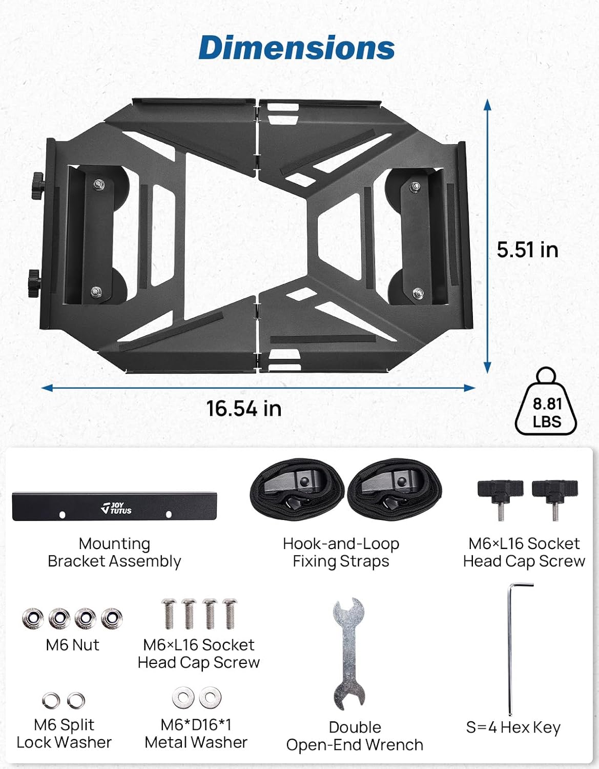 JOYTUTUS Starlink Gen 3 Mount 440lbs Quick Release Magnetic Mount Starlink Accessories for Cars, Boat, Pickups, Rvs and Trucks