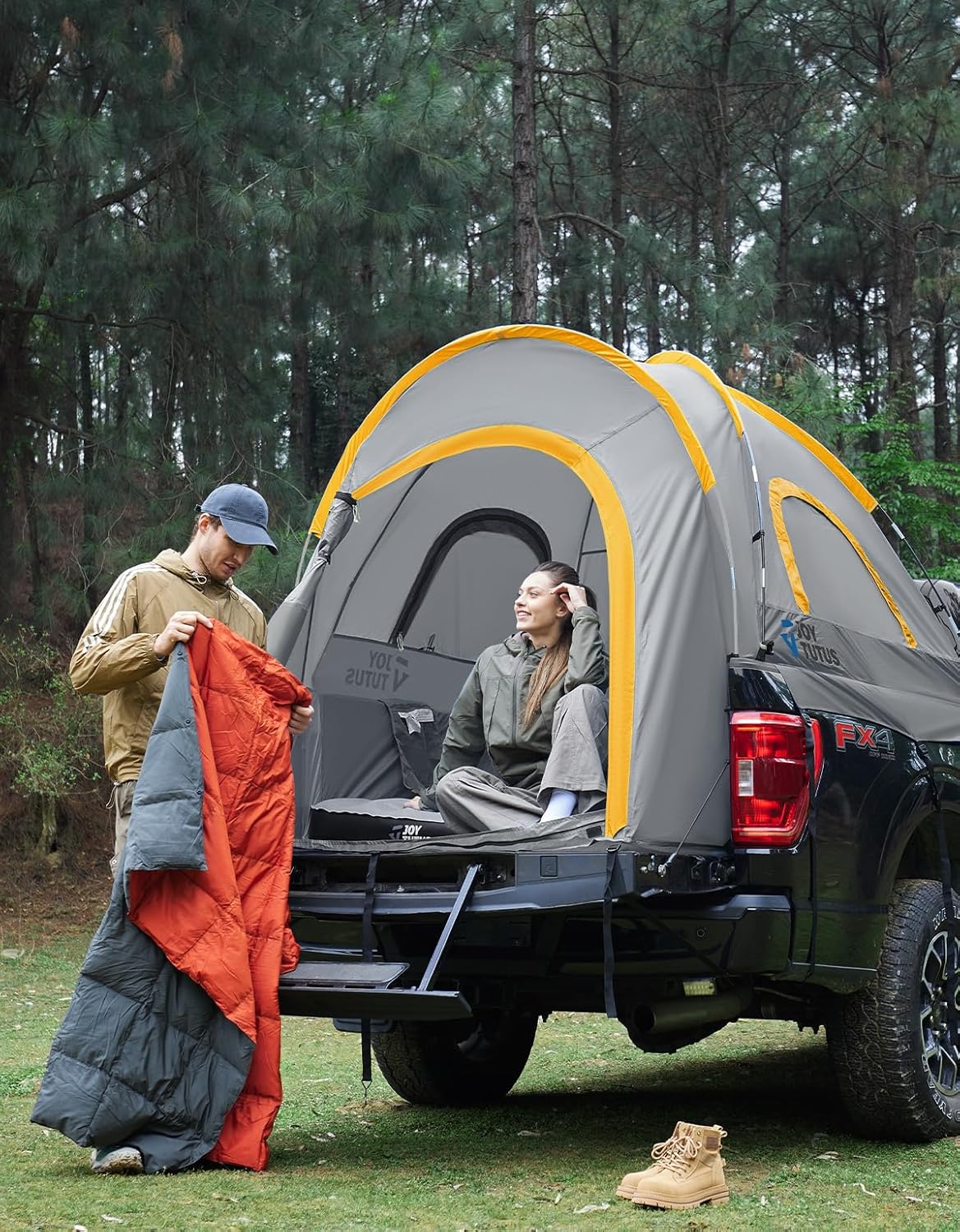 Pickup Truck Tent 2.0, PU2000mm Waterproof Double-Layer, 2-Person