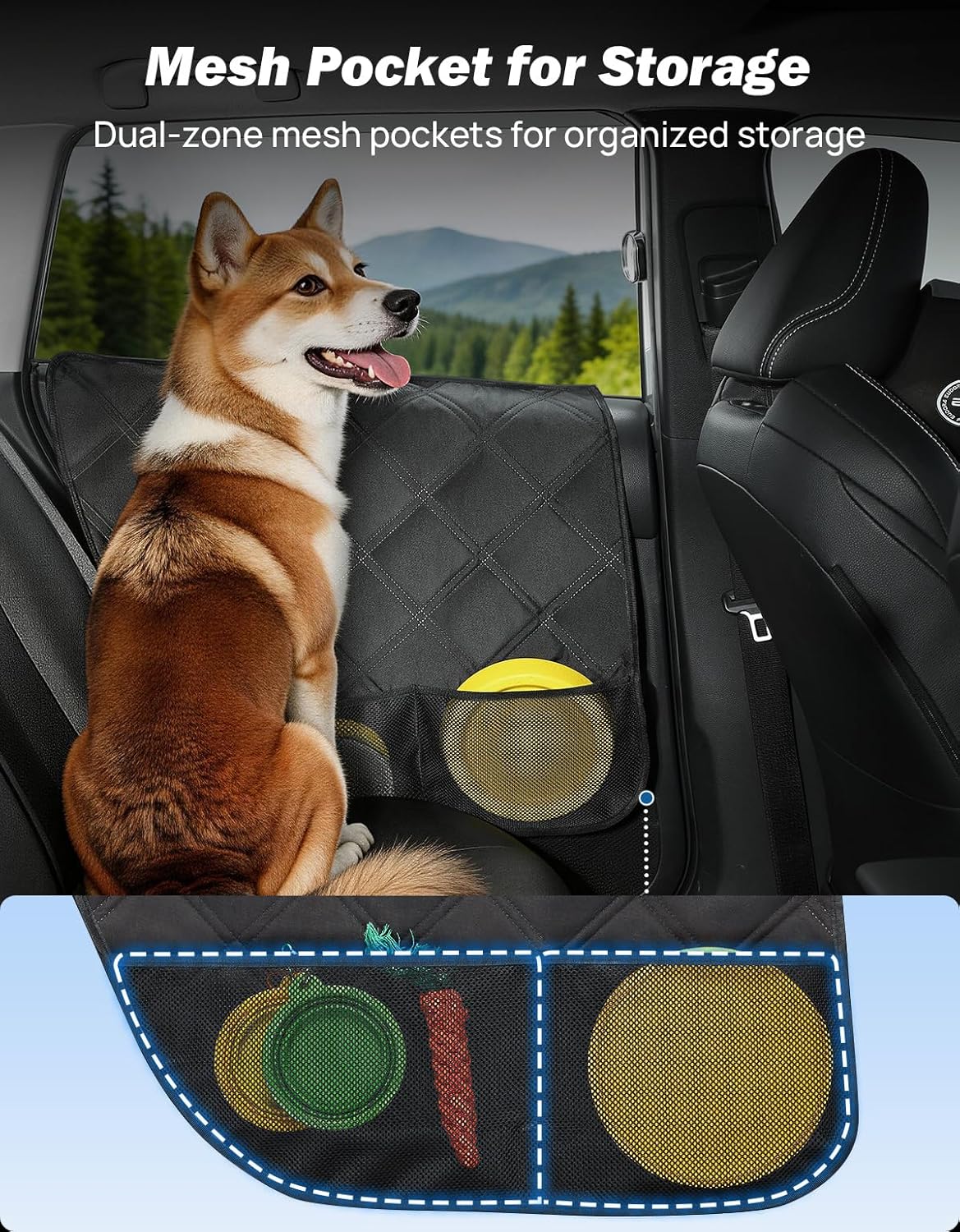 Dog Door Protector for Jeep Wrangler JL & Gladiator JT (2018–2026) – Stop Scratches, Stay Clean, Travel Better (2 Pack)