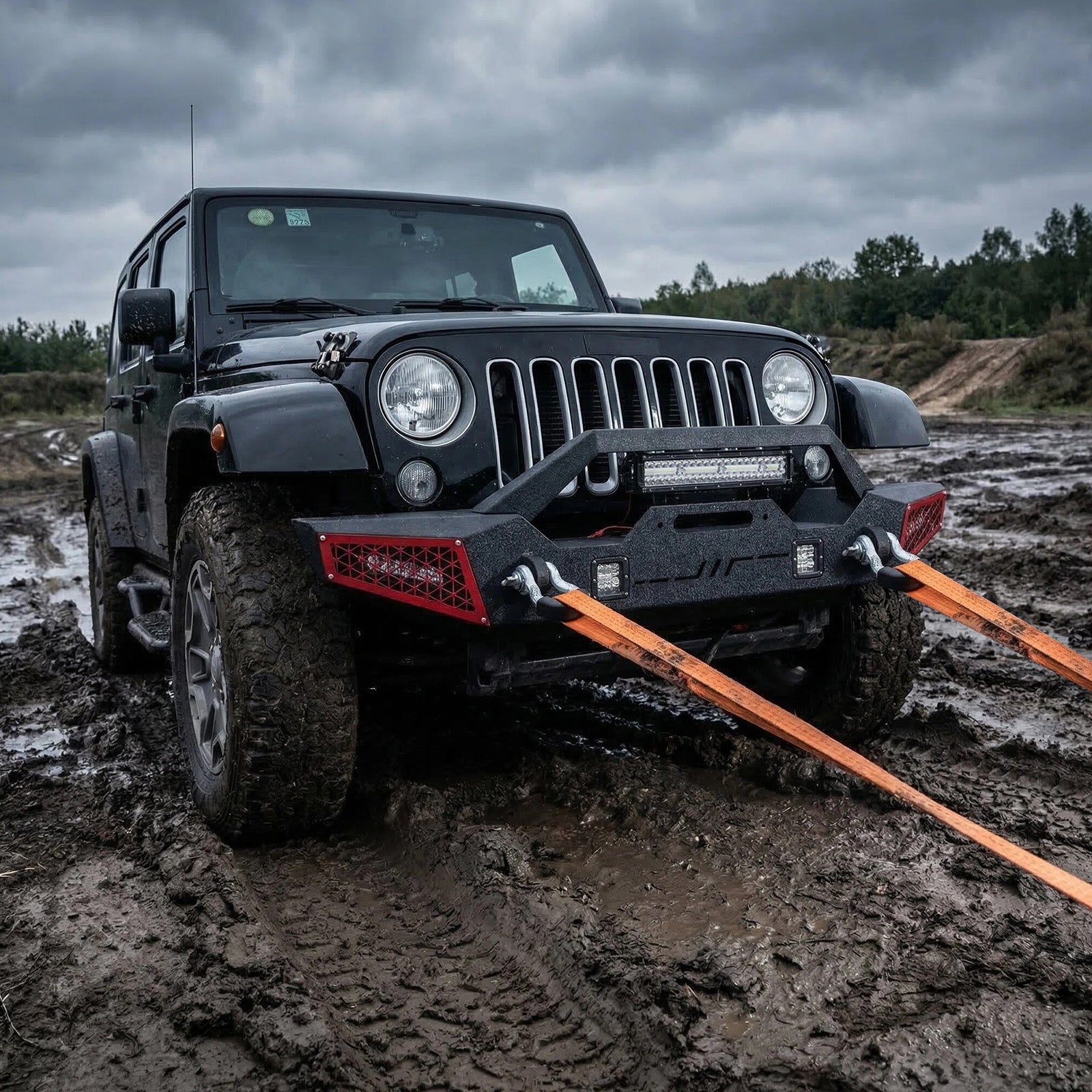 Jeep Wrangler JK (2007–2018), JL (2018–2026) & Gladiator JT Front Bumper