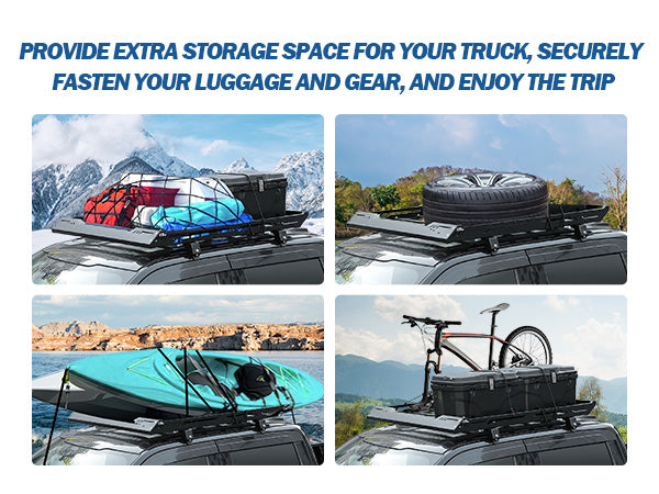 Pack the Bed. Load the Roof. Go Further.