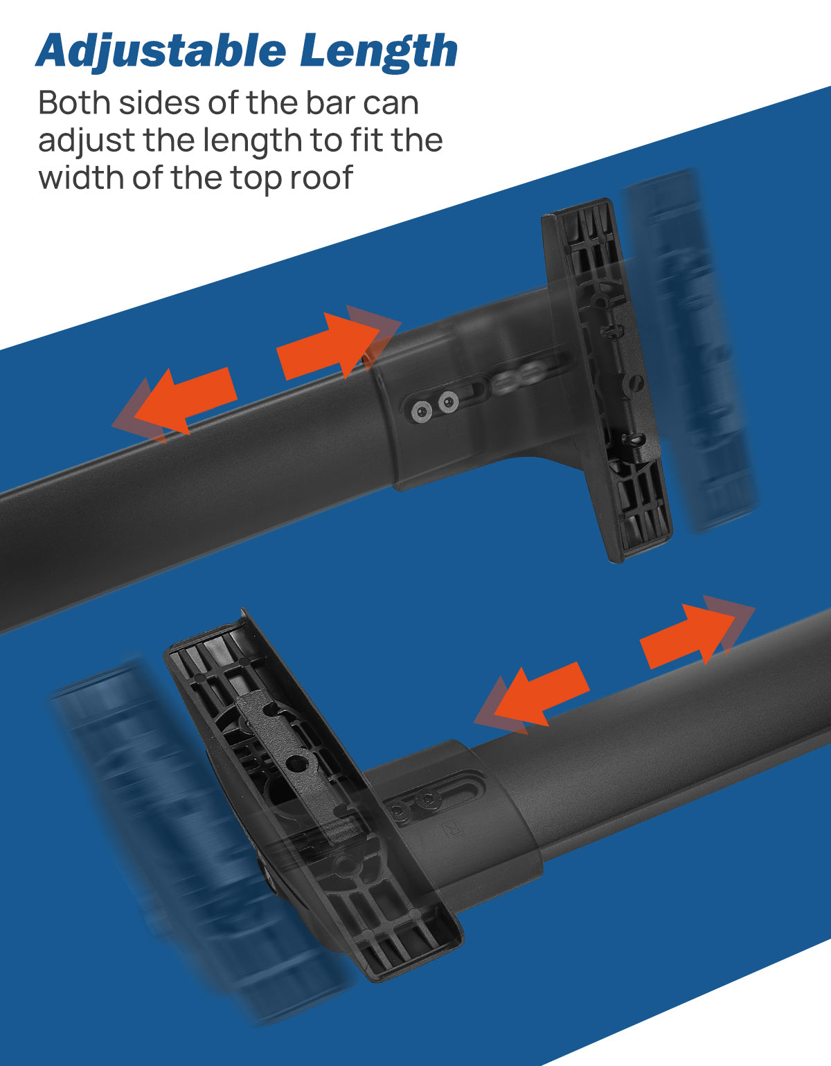 Toyota Grand Highlander 2024–2025 Lockable Roof Rack Cross Bars