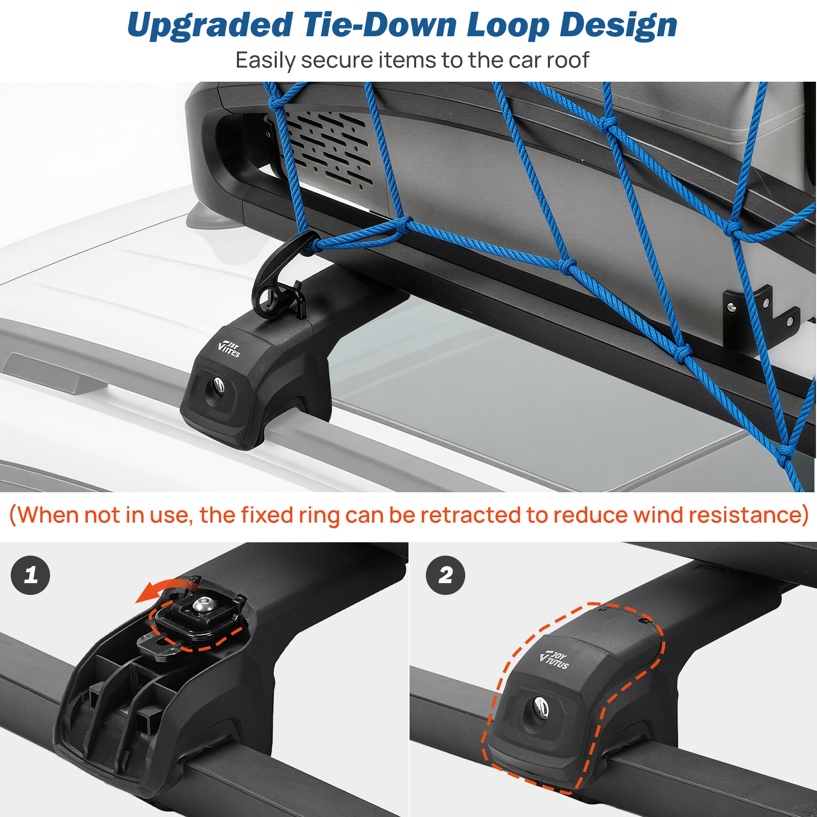 Subaru Forester (2014–2026) Roof Rack Cross Bars – Lockable for Raised Rails