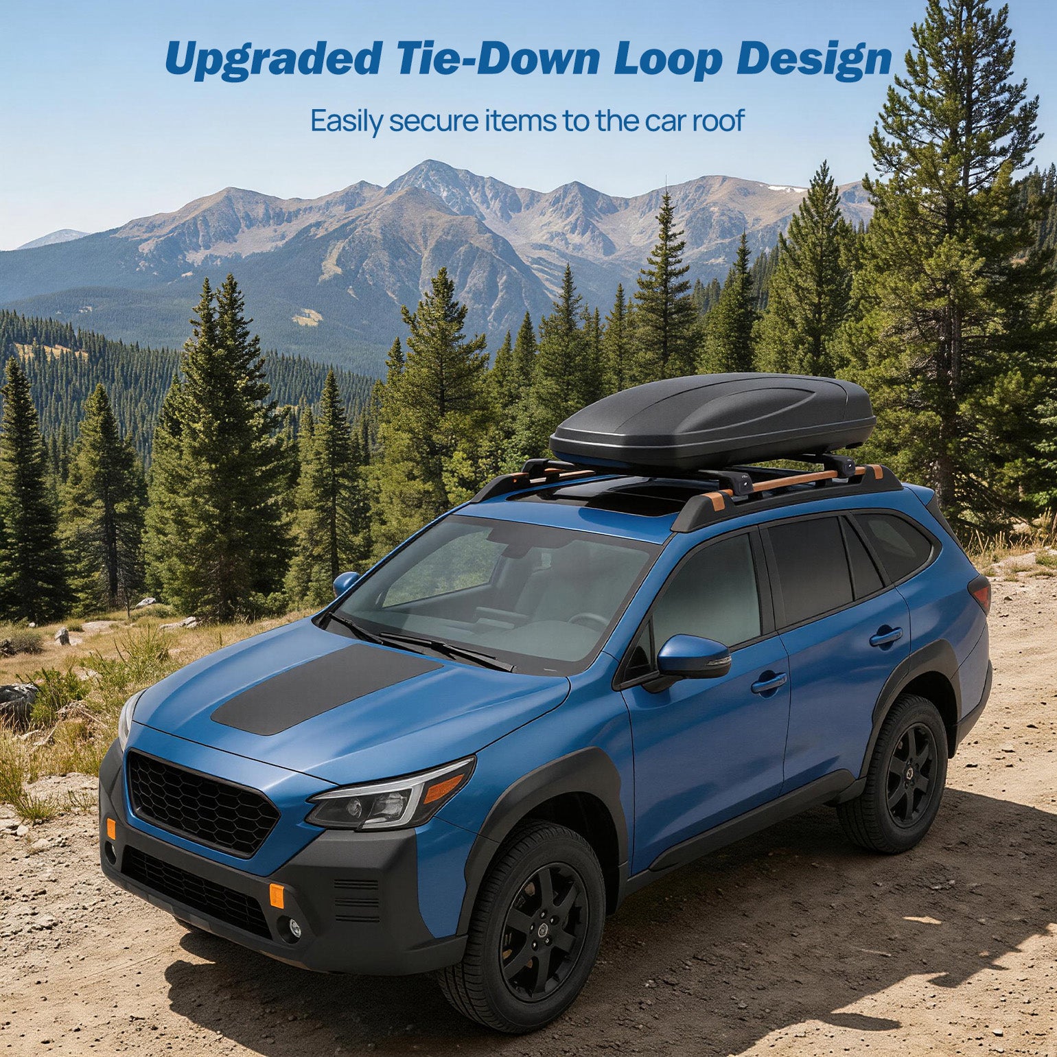 Subaru Outback Wilderness (2022–2026) Roof Rack Cross Bars – Lockable Aluminum
