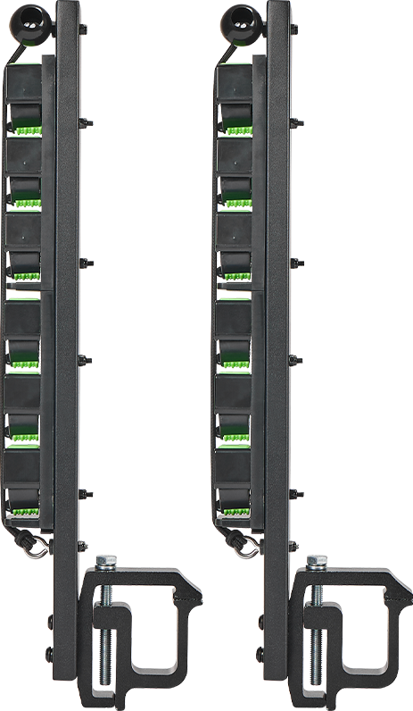 Truck Bed Fishing Rod Holder, Holds Up to 6 Rods