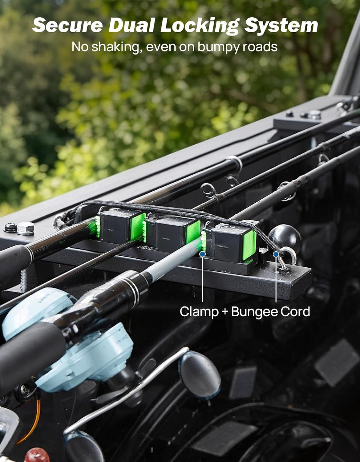 Truck Bed Fishing Rod Holder