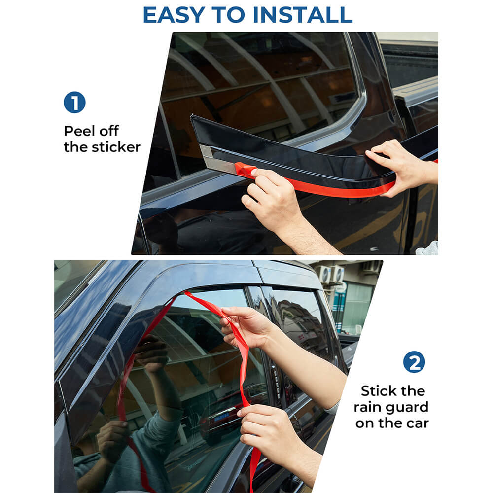 Low Profile Vent Visor Compatible with F150