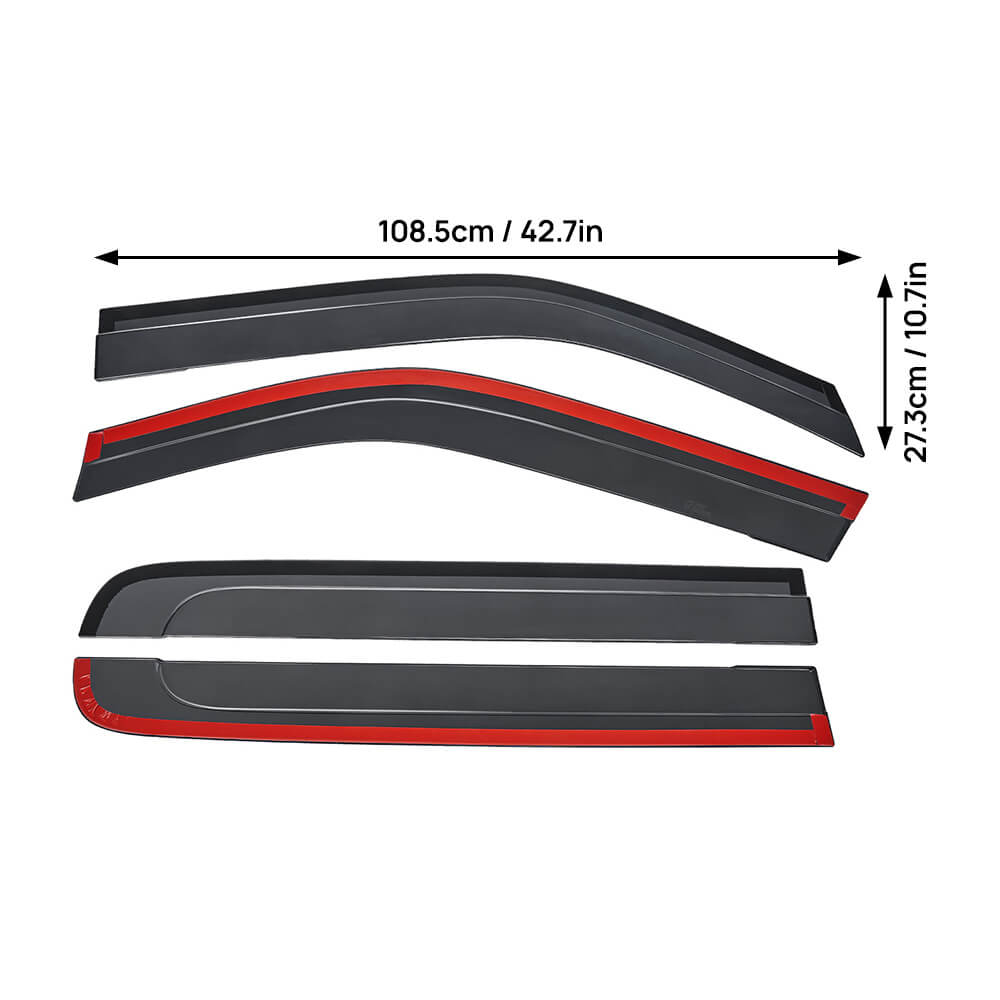 Low Profile Vent Visor Compatible with F150