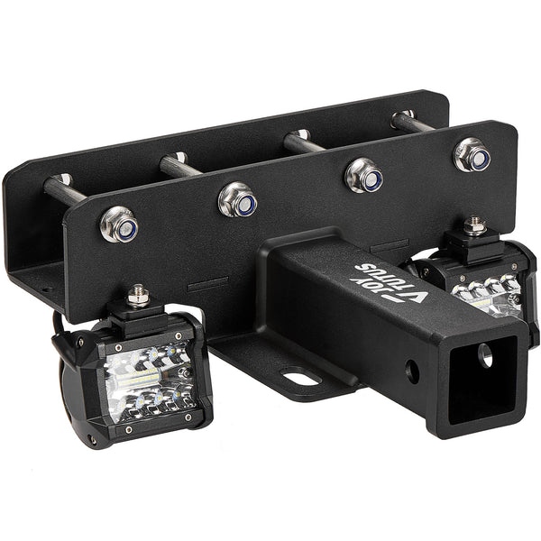 Jeep Wrangler JK & JL Class 3 Trailer Hitch with LED Lights | 2" Receiver