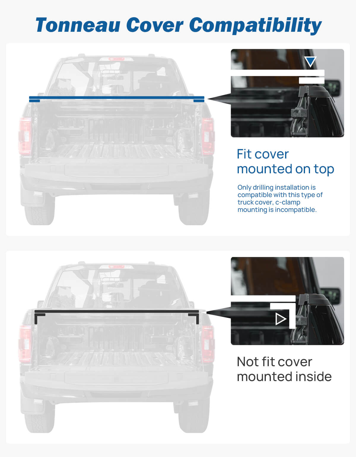 Roll Bar with Cargo Basket for Full-Size Truck