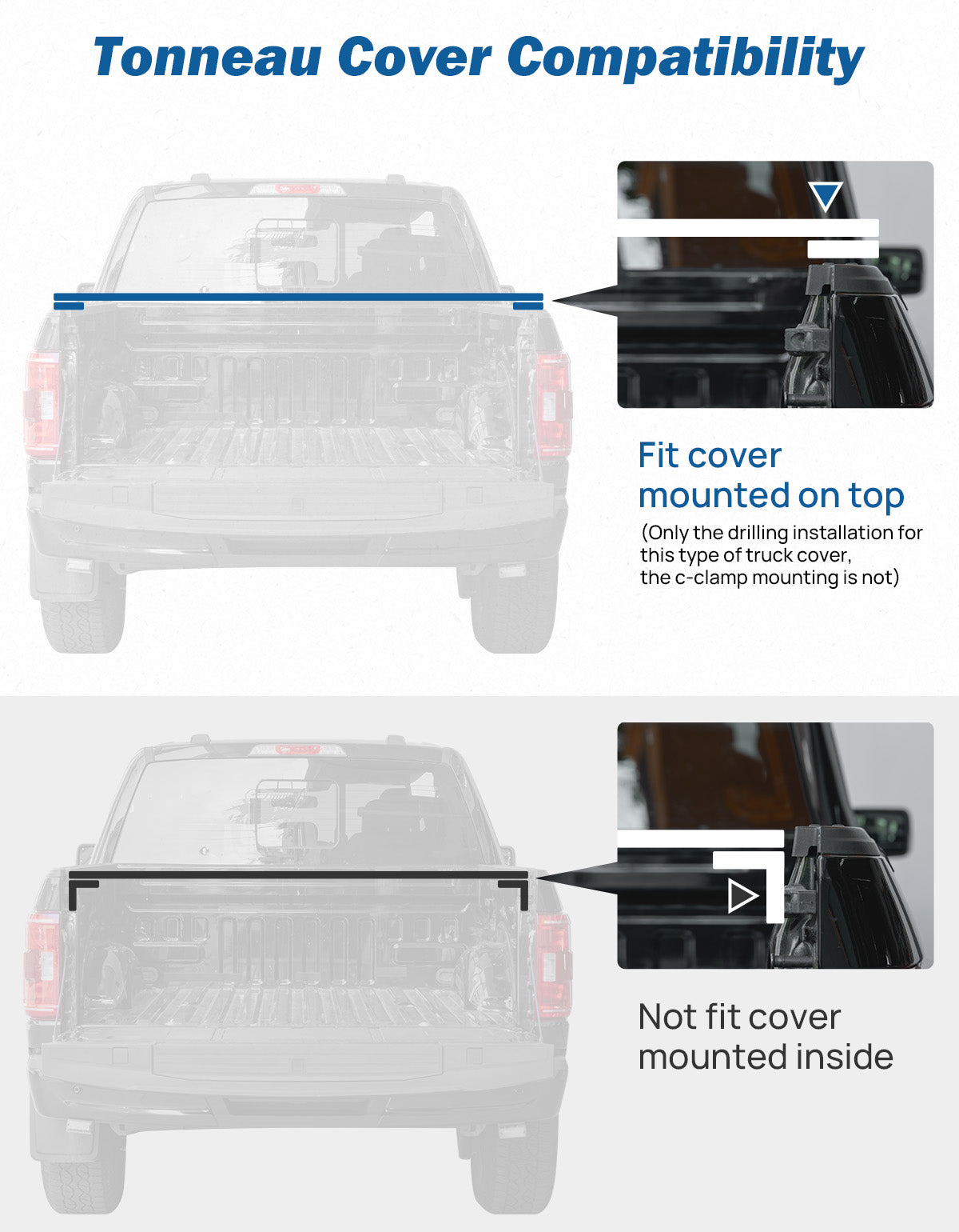 Full-Size Truck Roll Bar with Cargo Basket & Brake Light – Chase Rack