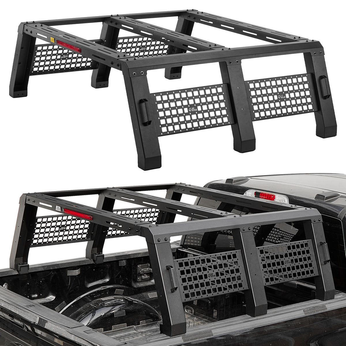 NightRunner Rack with LED Brake Light | Full-Size Overland Rack for F1