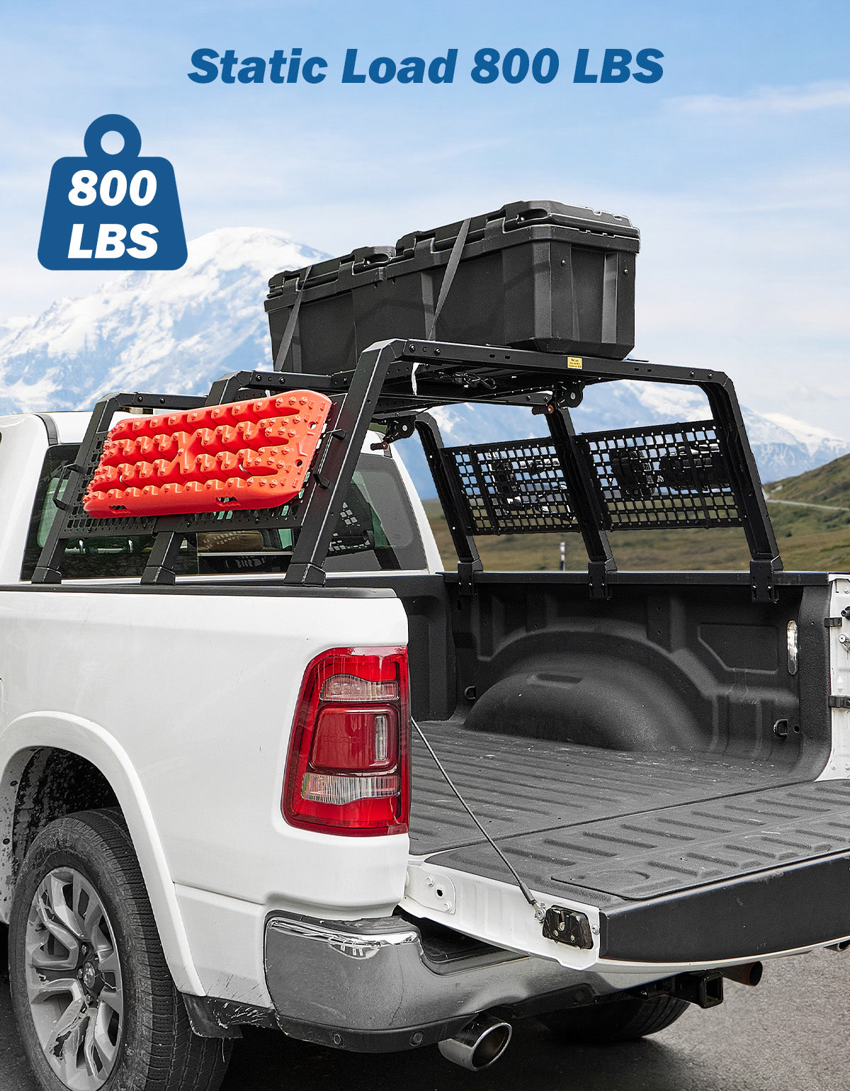 Modular Full-Size Rack | Adjustable Overland Rack for F150, Ram & Tundra