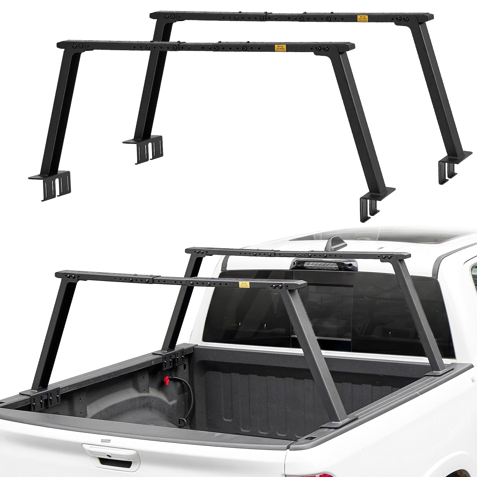 Heavy-Duty Utility Rack System | Truck Bed Rack for Work & Weekend Adventure