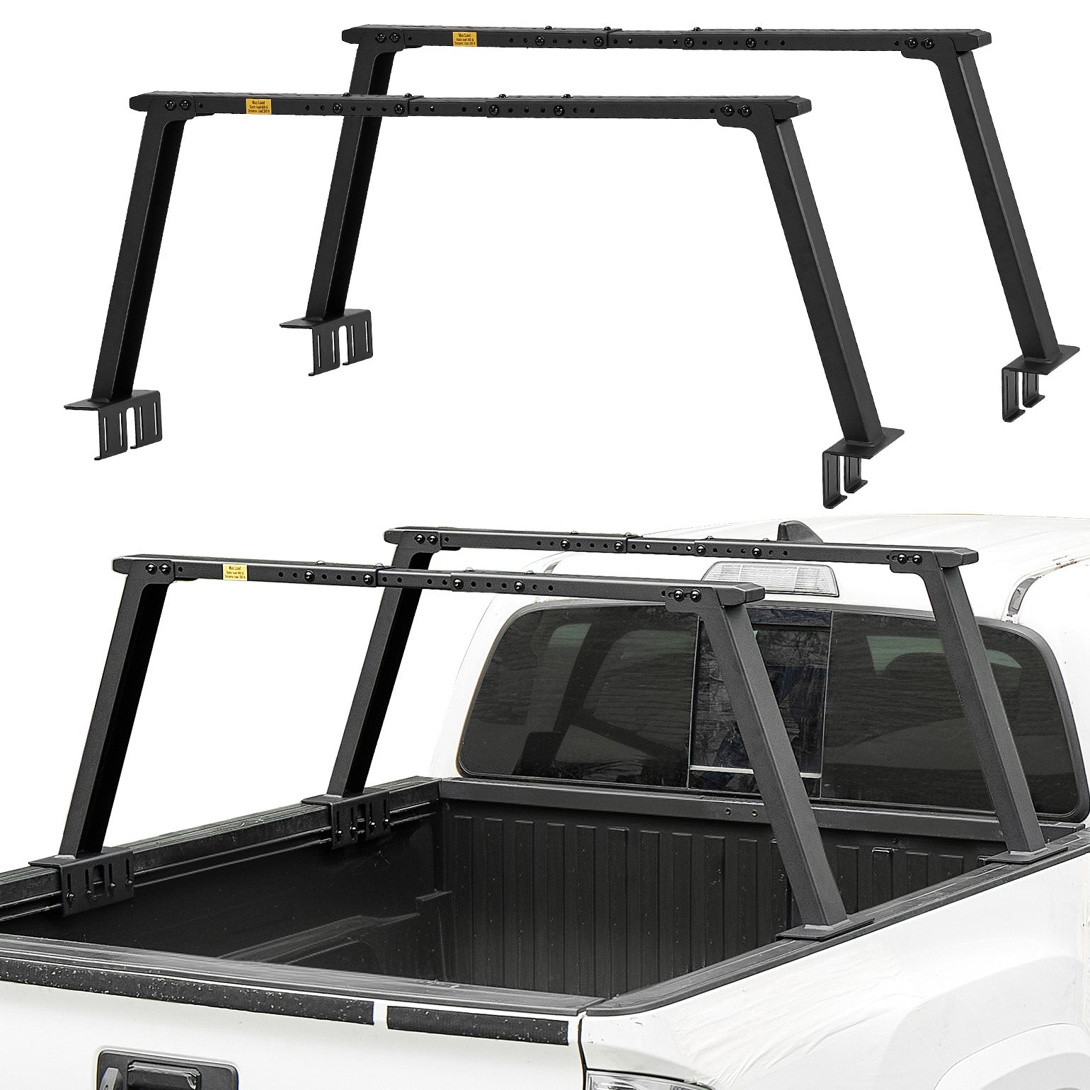 Adventure Utility Rack for Mid-Size Trucks | Heavy-Duty Bed Rack for Camping, Kayaks & Weekend Gear