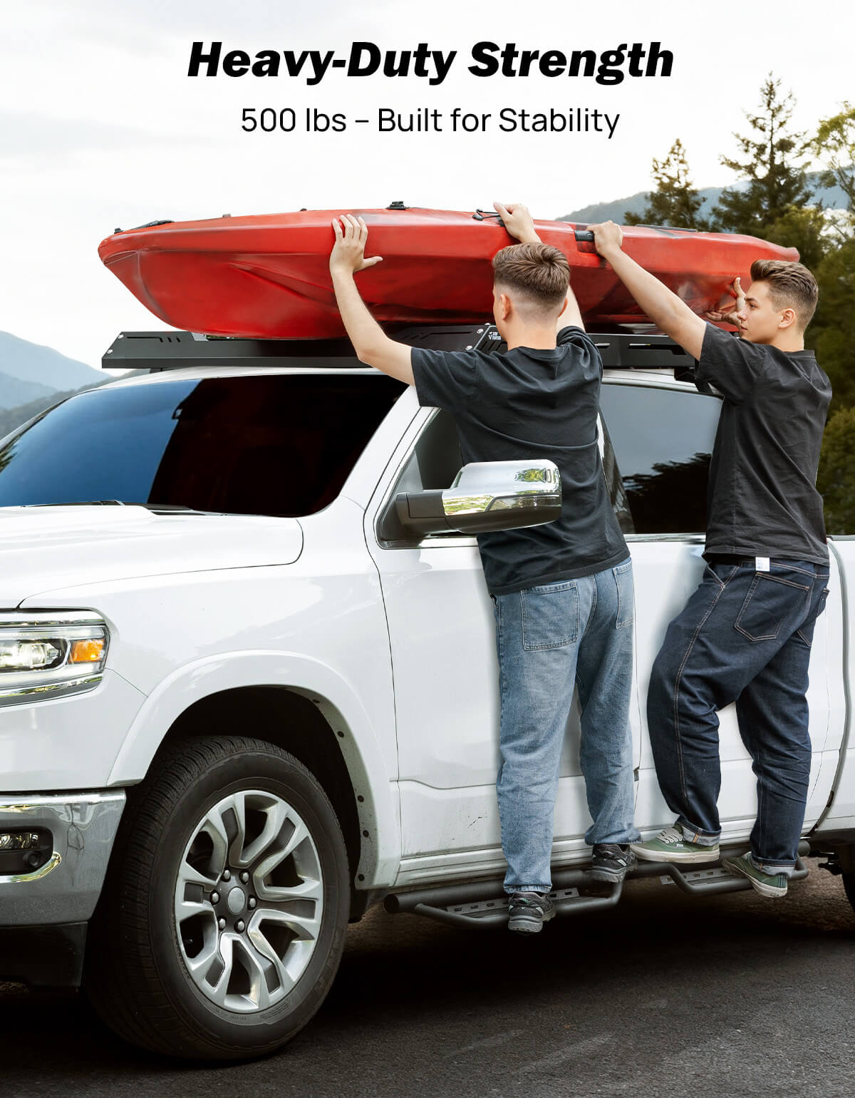 Running Boards for Ram 1500 Crew Cab 2019–2026