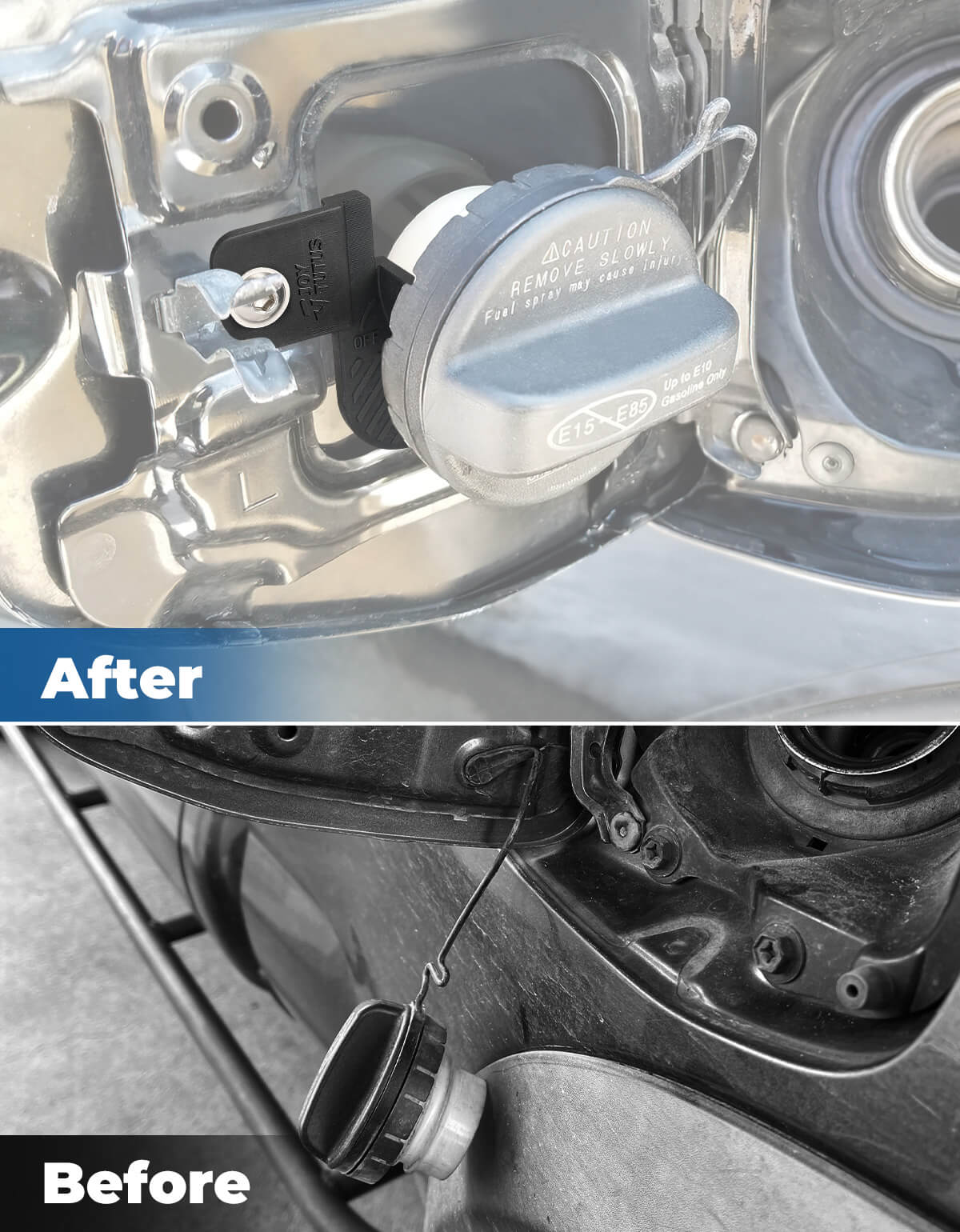 Gas Cap Holder Compatible with 2005-2015 Tacoma 2nd Gen