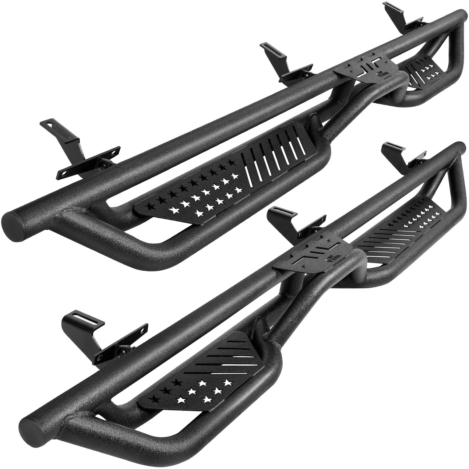 Running Boards for Jeep Wrangler JL 4 Door 2018–2026 – 550LB Dual-Step Side Steps