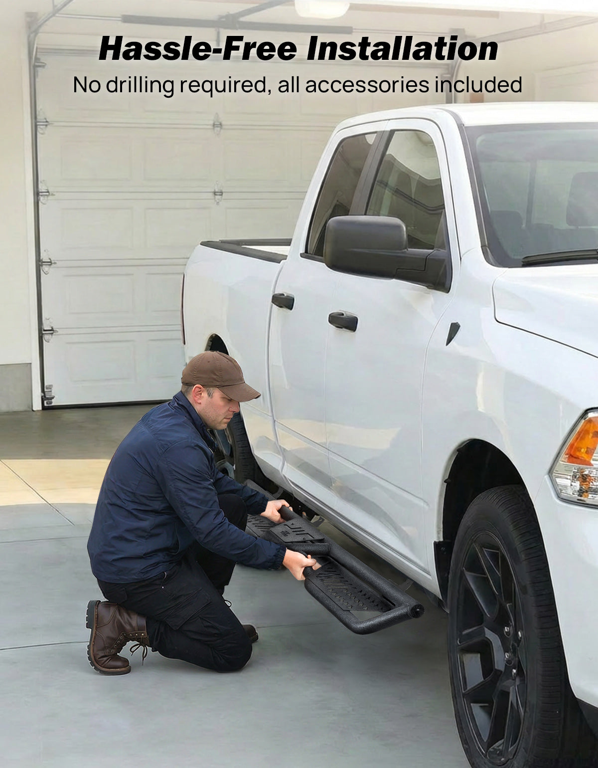 Ram 1500 Quad Cab Running Boards (2009–2018 & 2019–2024 Classic) & 2500/3500 (2010–2026) – Side Steps