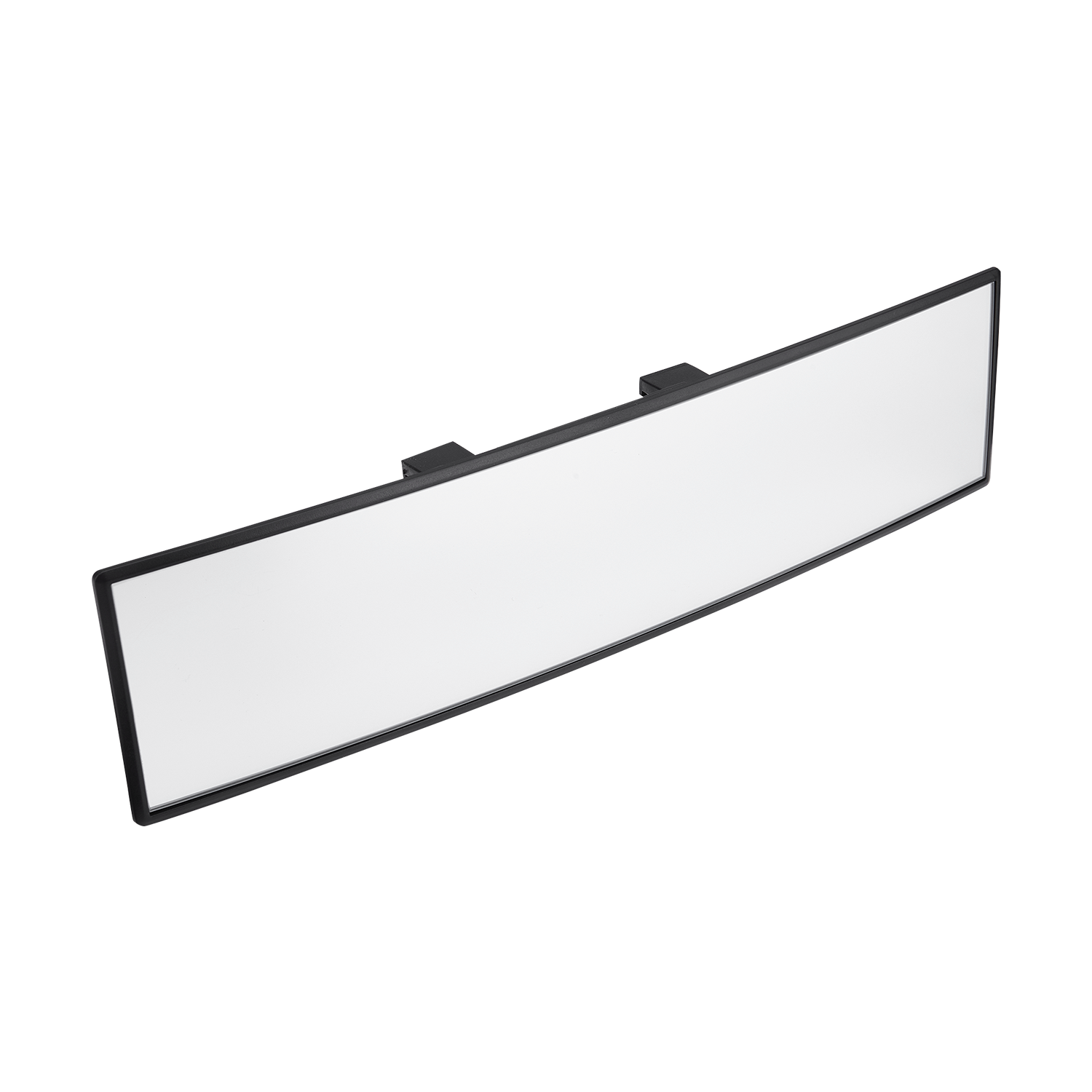 Rear View Mirror, Universal 11.81 Inch Panoramic Convex Interior Clip-on Wide Angle Mirror-Clear