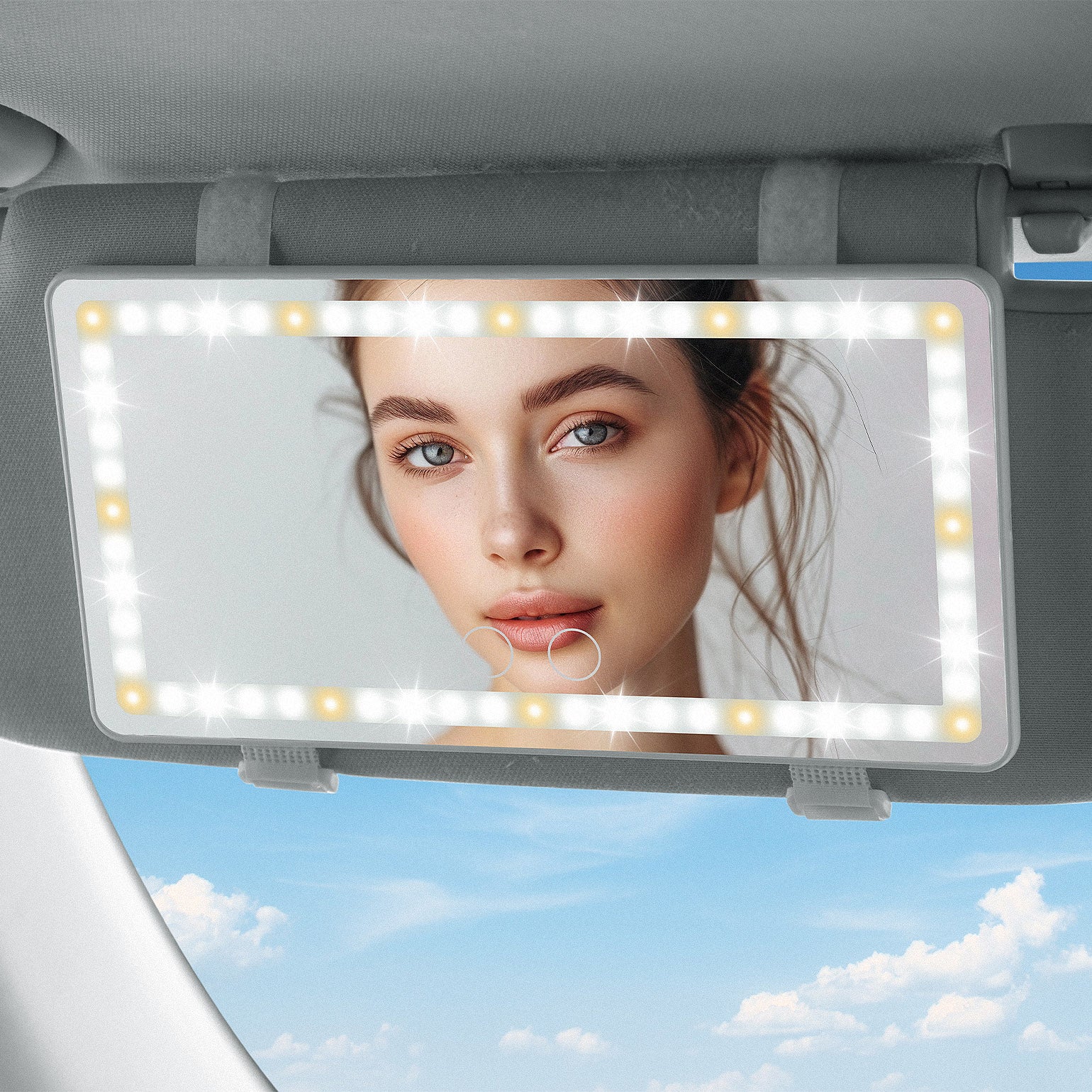 Car Sun Visor Vanity Mirror
