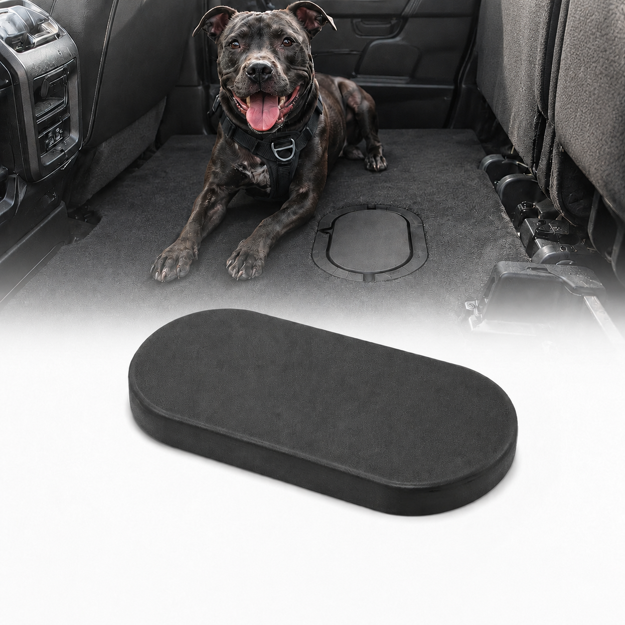 Rear Cup Holder Cover for 4th Gen Ram 1500 2500 3500 - 3D Printed