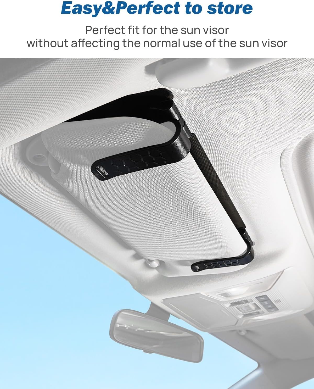 Polarized Sun Visor Extender for Cars – UV400 Anti-Glare