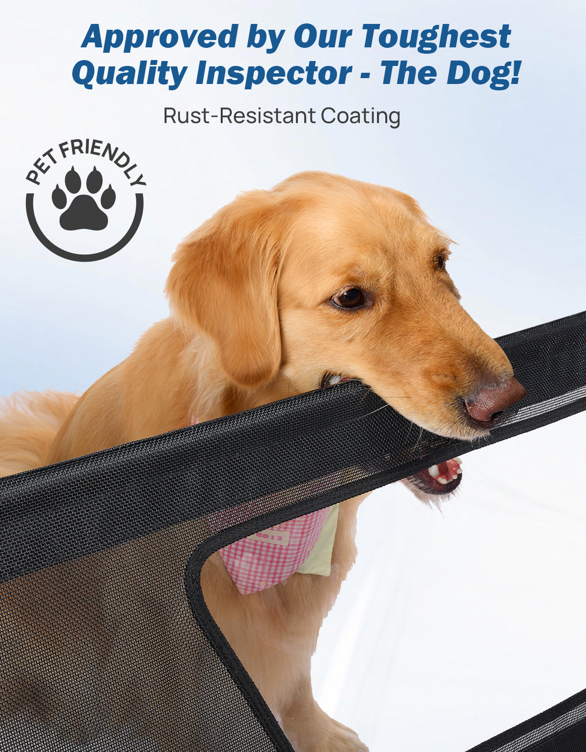 Wide Dog Car Barrier for Vehicles - Black