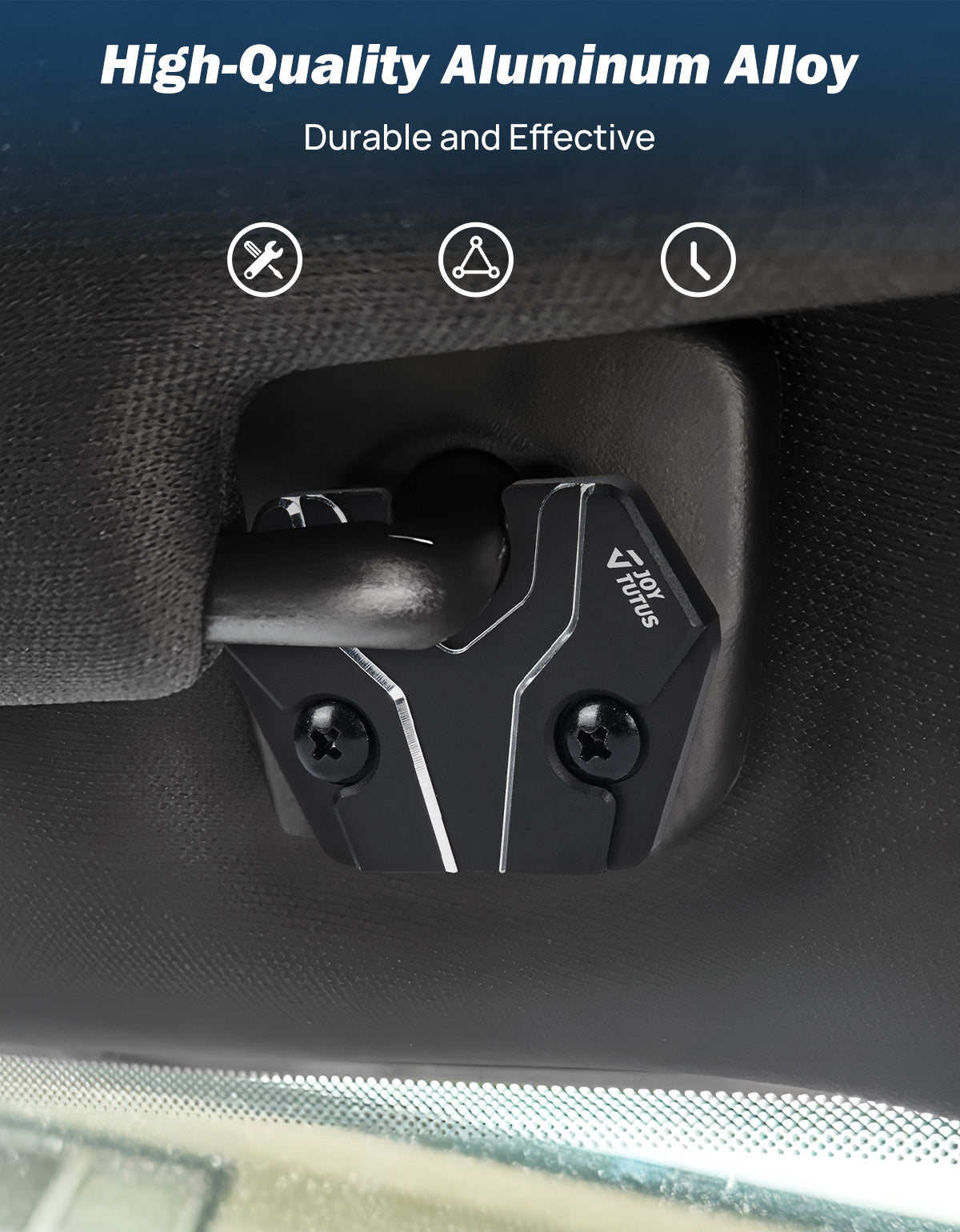 Sun Visor Repair Kit for Ram 1500 (2019–2026) – Aluminum Clips 2-Pack