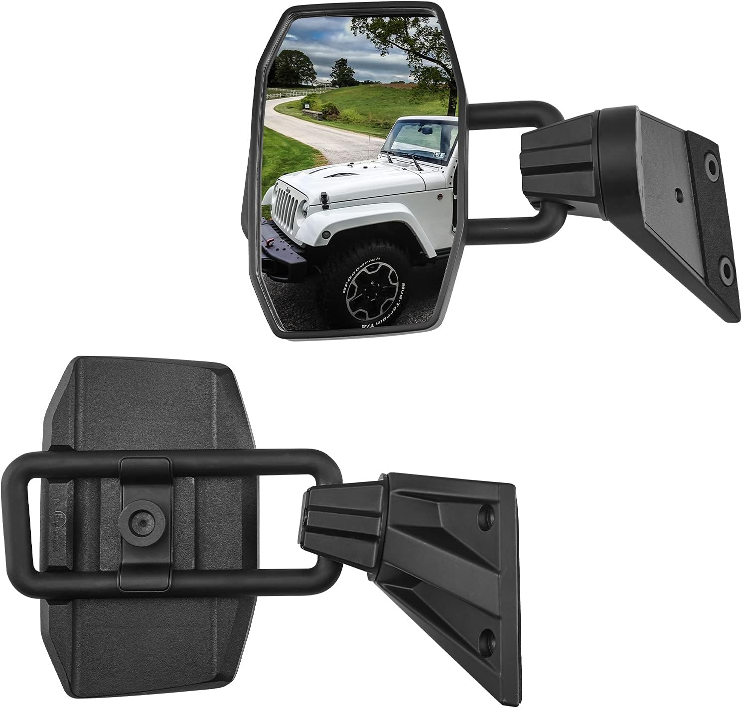 Quick-Release Doors Off Mirrors for Wrangler JK/JKU 2007–2018