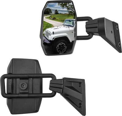 Quick-Release Doors Off Mirrors for Wrangler JK/JKU 2007–2018