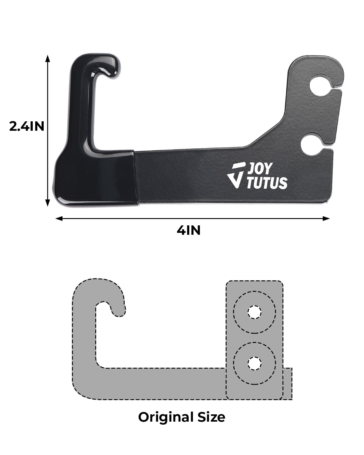 Front Door Limiting Strap Extension Brackets for Wrangler JK/JKU 2007–2018