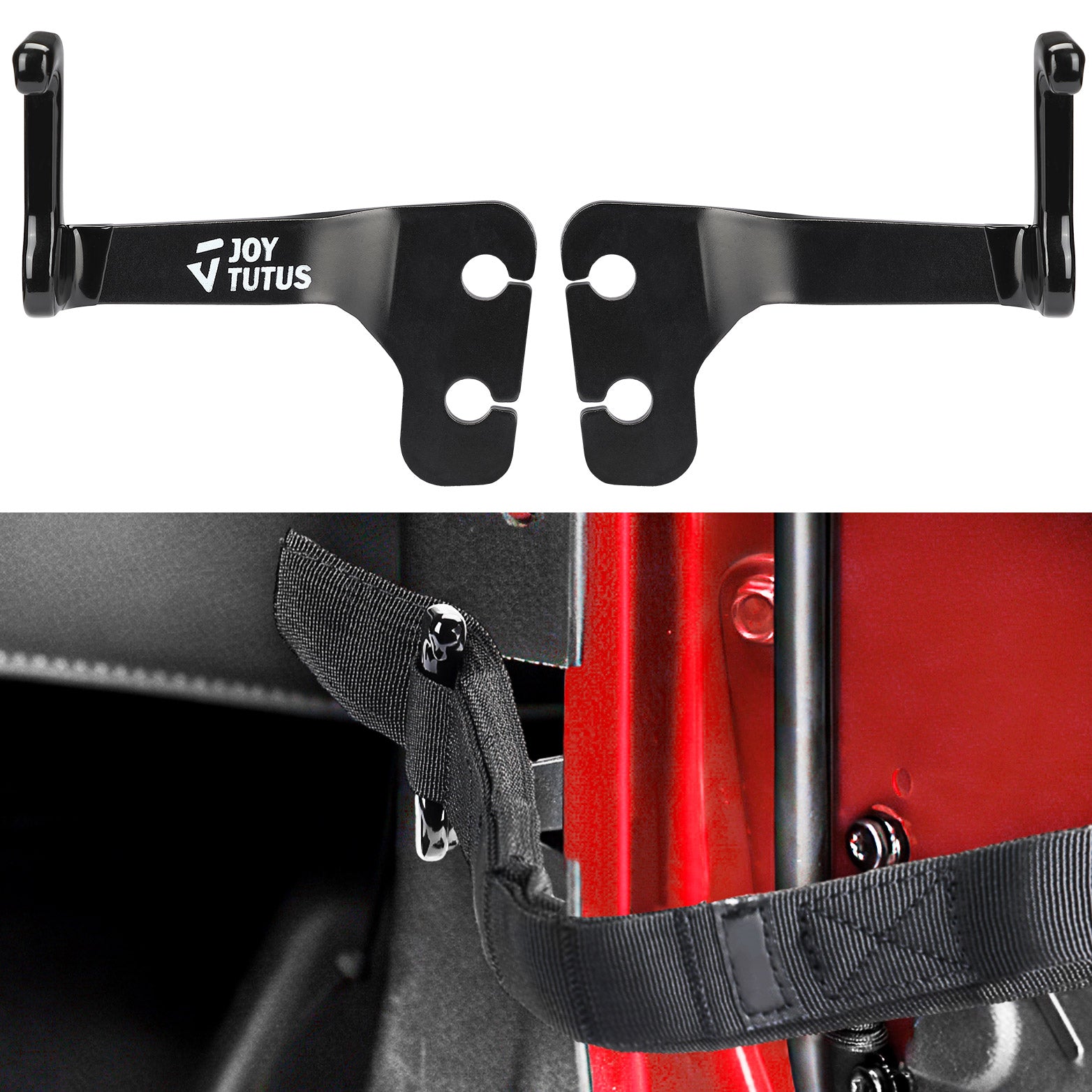 Rear Door Limiting Strap Extension Bracket for Wrangler JK 4-Door