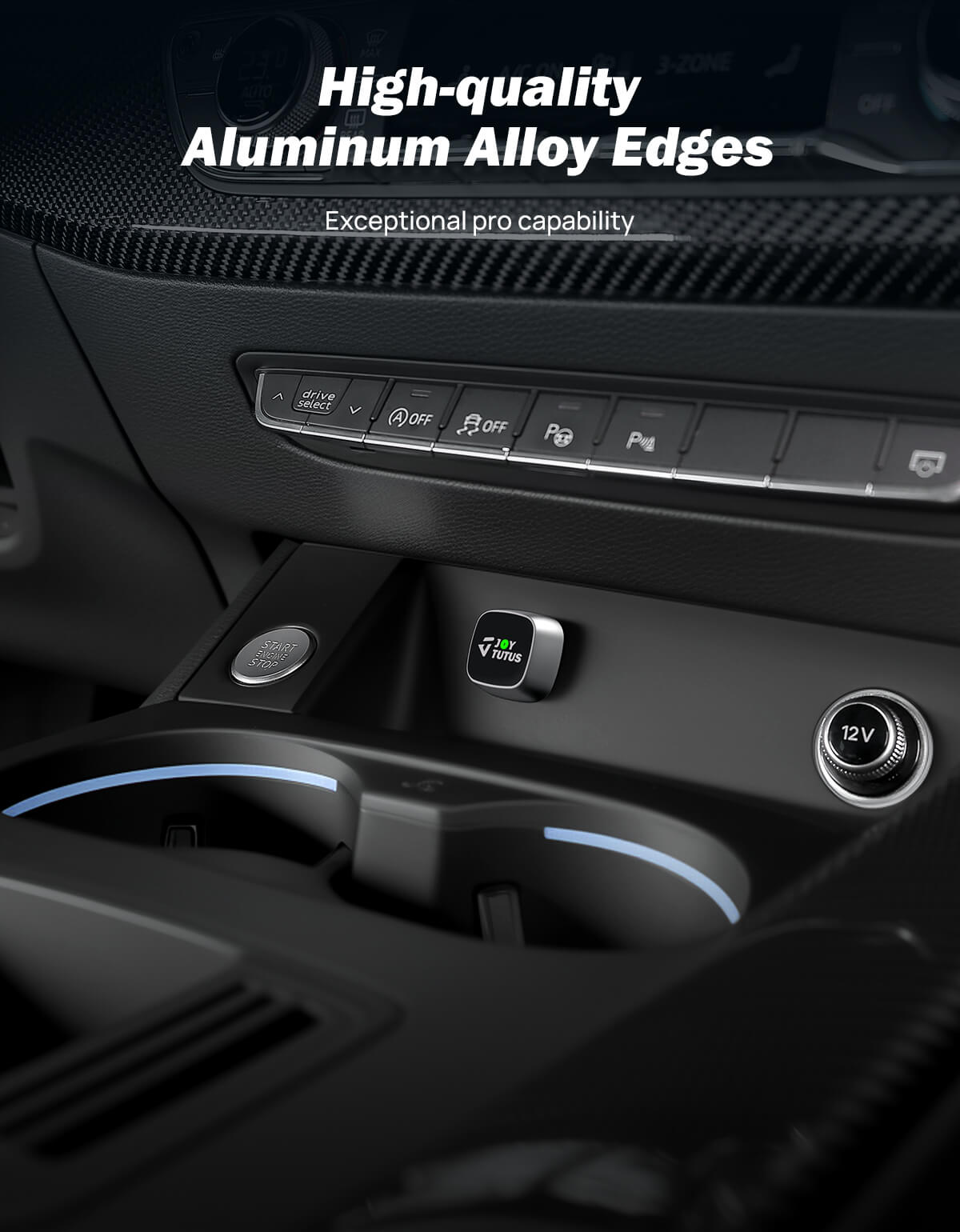 Wireless CarPlay Adapter USB-C, Wired to Wireless for iPhone & Android