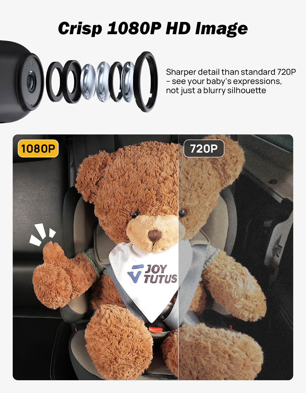 Cabin Connect™ Wireless CarPlay Baby Monitor
