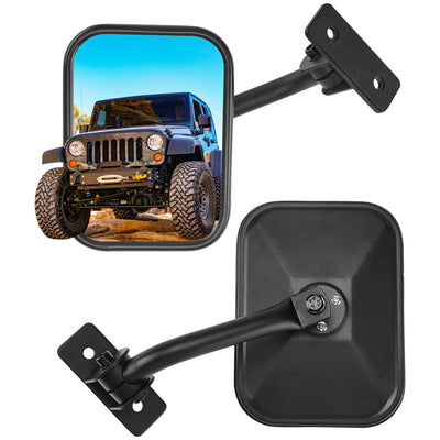 Doors Off Mirrors for Wrangler TJ JK JKU 1997–2018