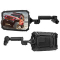 Adjustable Doors-Off Mirrors for Wrangler JL/JLU 2018–2023 & Gladiator JT