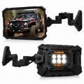 Wrangler Side Mirrors Doors-Off/On with Turn Light TJ & JK 1997–2018