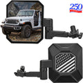 Doors Off Mirrors for Jeep Wrangler JL & Gladiator JT (2024–2026)