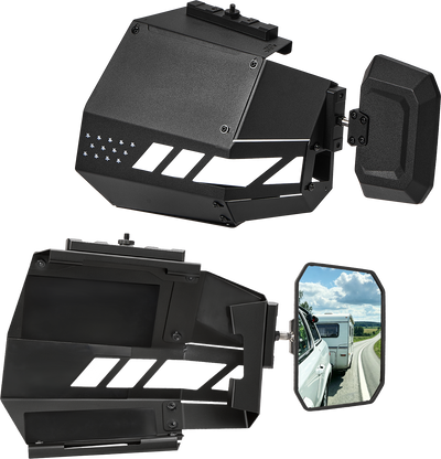 Tow Mirrors for 2019–2026 RAM 1500 New Body Style | Stable Clip-On Design